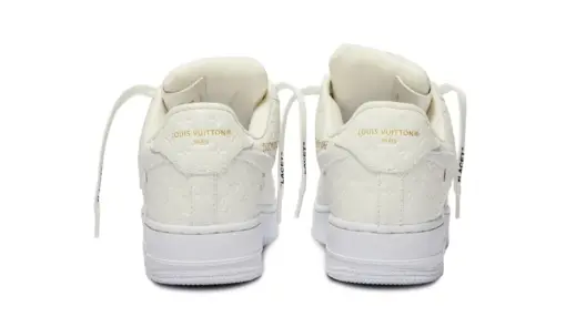 LV x Nike Air Force 107 LV8 Low White - Image 2