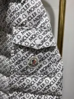 Moncler jacket White, Black Logo - Image 2
