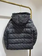 Moncler jacket Black, White Logo - Image 2