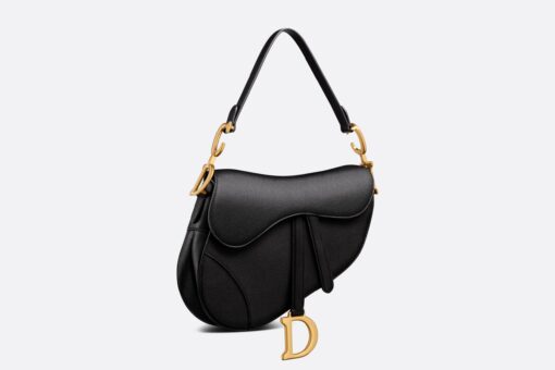 DIOR SADDLE BAG BLACK GOLD - Image 3