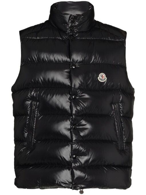 Moncler Tibb Logo-Patch Padded Gilet