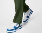LV Sneaker Signature Blue - Image 4