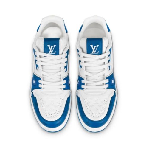 LV Sneaker Signature Blue - Image 3