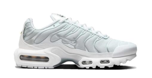 Nike Air Max Plus TN White Metallic Silver - Image 3
