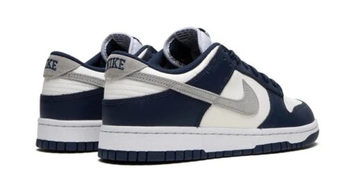 Nike Dunk Low Summit White Midnight Navy - Image 2