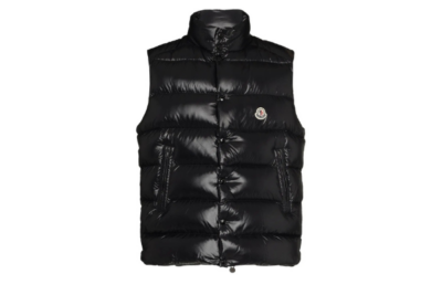 Moncler Tibb Logo-Patch Padded Gilet