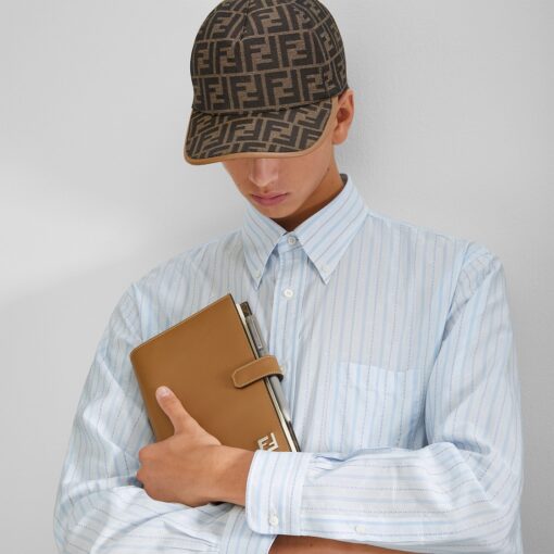 FF Jacquard Fabric Baseball Cap - Image 3