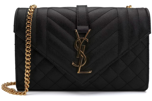 Saint Laurent Envelope Bag Small Black