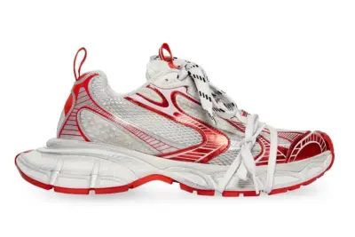 3XL Sneaker White Red