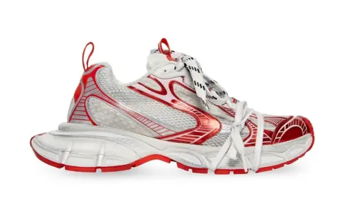 3XL Sneaker White Red
