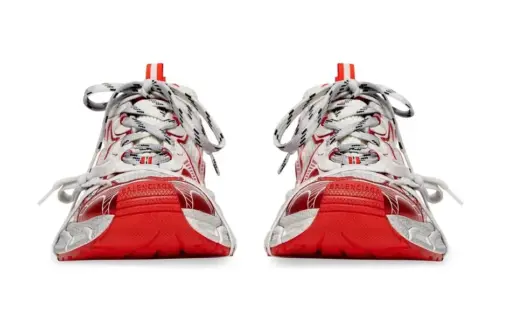 3XL Sneaker White Red - Image 3