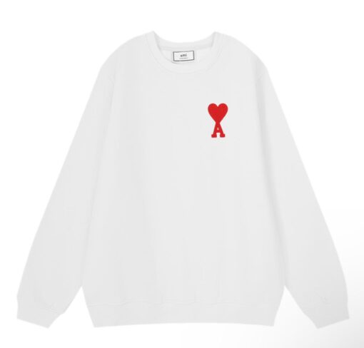 Ami Paris Ami De Coeur White