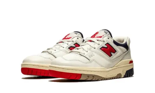 New Balance 550 Aime Leon Dore Navy Red - Image 3