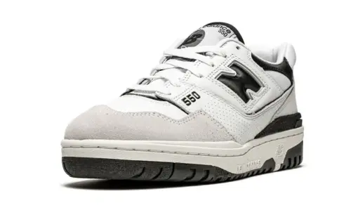 New Balance 550 Sea Salt Black - Image 3