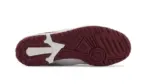 New Balance 550 Sea Salt Burgundy - Image 4