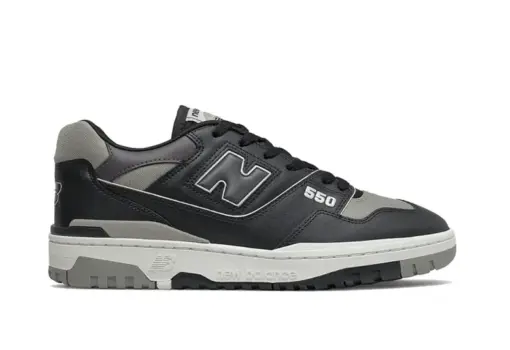 New Balance 550 Shadow Black Grey - Image 2