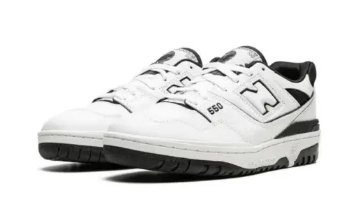 New Balance 550 White Black - Image 2