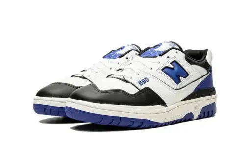 New Balance 550 White Black Royal - Image 2
