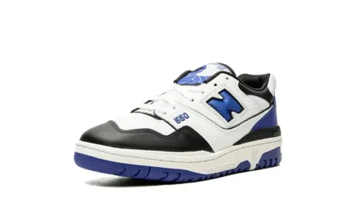 New Balance 550 White Black Royal - Image 4