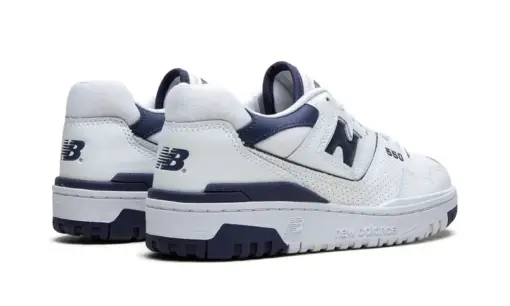 New Balance 550 White Dark Mercury - Image 3