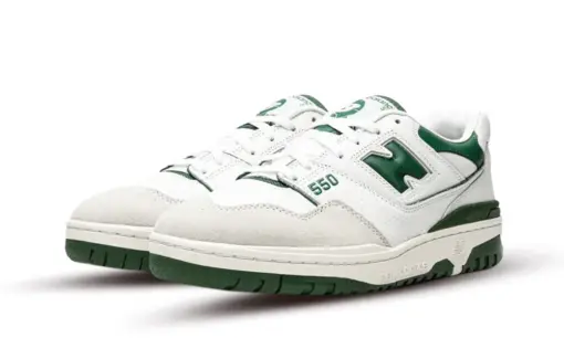 New Balance 550 White Green - Image 2
