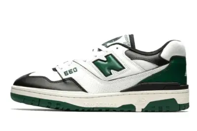 New Balance 550 White Green Black