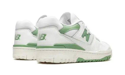 New Balance 550 White Mint Green - Image 2
