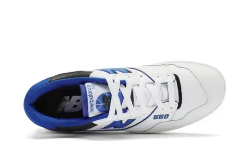 New Balance 550 White Team Royal - Image 3