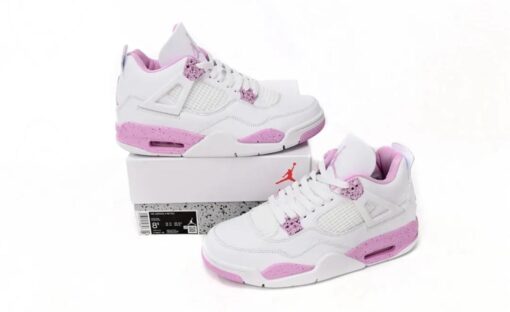 Nike Air Jordan 4 Pink Oreo - Image 3