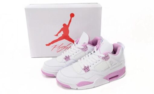 Nike Air Jordan 4 Pink Oreo - Image 4