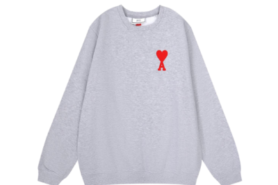 Ami Paris Ami De Coeur Grey