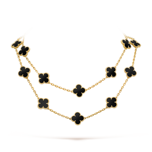 Langes Collier Vintage Alhambra Necklace - Image 3