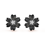 Rose de Noël earrings