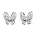 Two Butterfly earrings