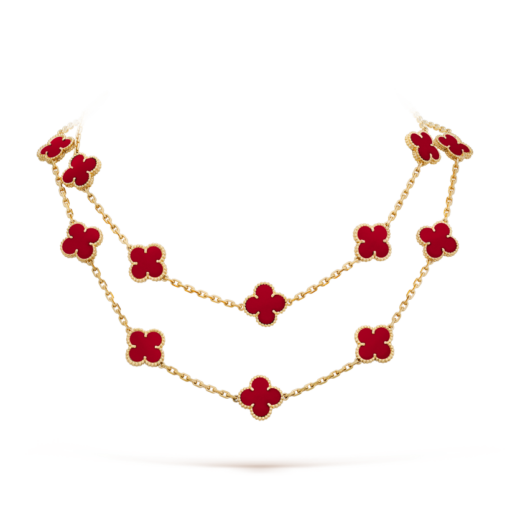 Langes Collier Vintage Alhambra Necklace - Image 3