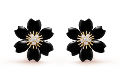 Rose de Noël earrings