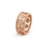 Perlée clovers ring