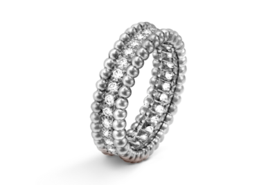 Perlée diamonds ring