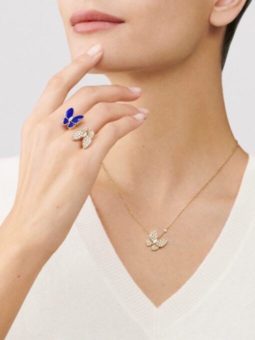 Two Butterfly Between the Finger ring - Image 2