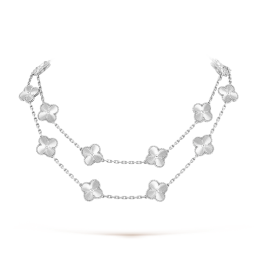Langes Collier Vintage Alhambra Necklace - Image 4