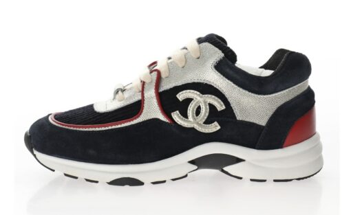 Chanel Low Top Trainer Black Ivory