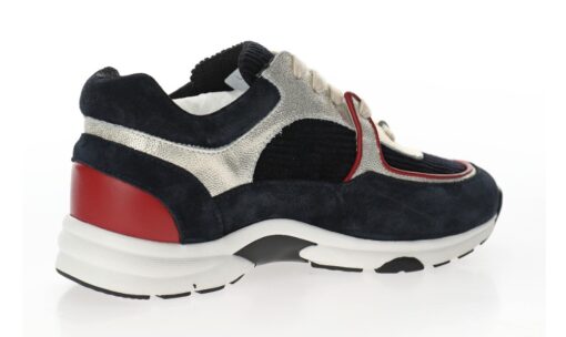 Chanel Low Top Trainer Black Ivory - Image 2