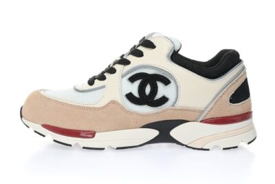 Chanel Low Top Trainer Cream Black