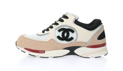 Chanel Low Top Trainer Cream Black