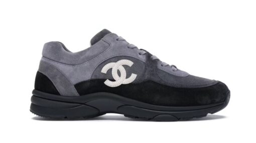 Chanel Low Top Trainer Grey