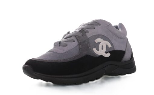 Chanel Low Top Trainer Grey - Image 2