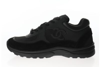 Chanel Low Top Trainer Triple Black