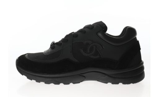 Chanel Low Top Trainer Triple Black