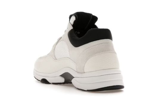 Chanel Low Top Trainer White Black - Image 3