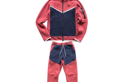 Nike Tech Tracksuit | Blue / Red